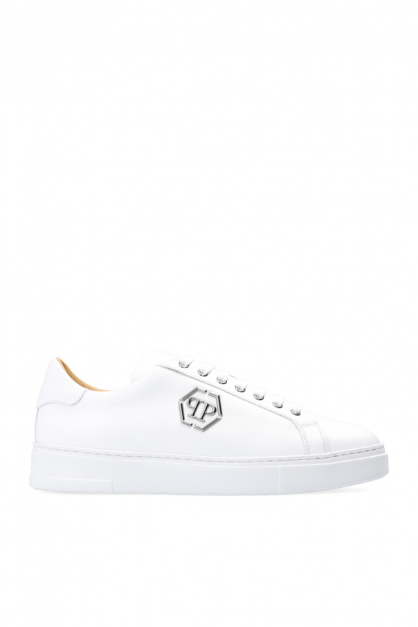 Sac a chaussures UNDER ARMOUR Shoe Bag 1316577 041 Gris White Sneakers with logo Philipp Plein SchaferandweinerShops Canada